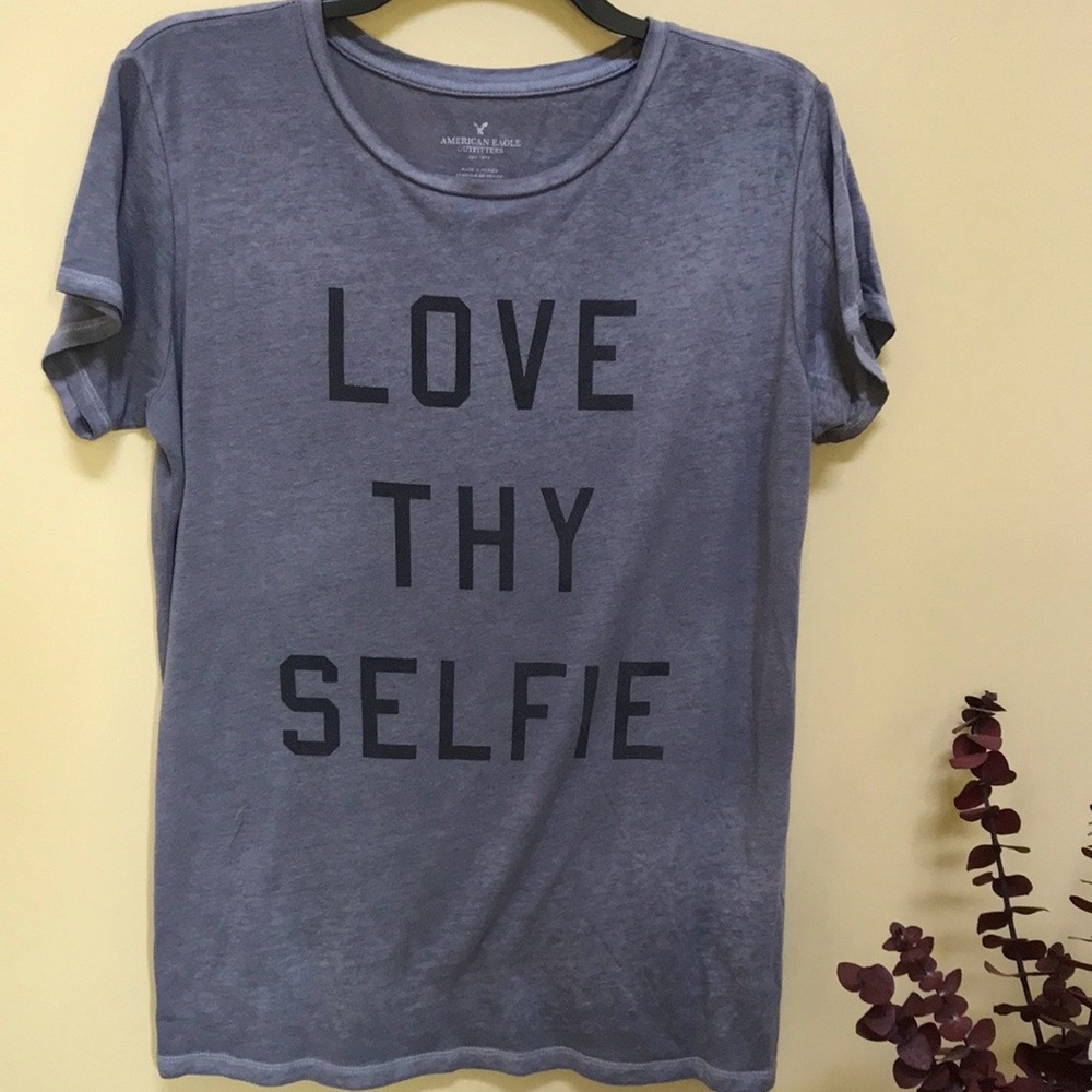 AMERICAN EAGLE BURNOUT TEE